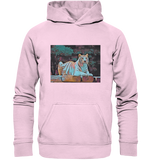 Liegender Tiger Kunstmotiv Kunstdruck - Basic Unisex Hoodie