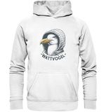 Motiv Möwe mit Kaputze Schriftzug Wattvogel  - Basic Unisex Hoodie