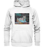 Liegender Tiger Kunstmotiv Kunstdruck - Basic Unisex Hoodie
