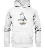 Möwe Wattvogel® am Strand - Basic Unisex Hoodie