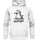 Schwimmende Möwe / Wattvogel  - Kaputzenpullover Unisex Hoodie