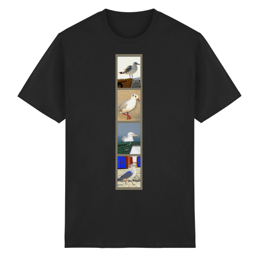 Wattvogel Nordsee Möwen Fotos  - Heavy Cotton T-Shirt