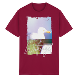 Wattvogel® Nordsee Möwe – Strandkorb Moment  - Heavy Cotton T-Shirt
