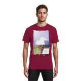 Wattvogel® Nordsee Möwe – Strandkorb Moment  - Heavy Cotton T-Shirt