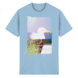 Wattvogel® Nordsee Möwe – Strandkorb Moment  - Heavy Cotton T-Shirt