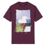 Wattvogel® Nordsee Möwe – Strandkorb Moment  - Heavy Cotton T-Shirt