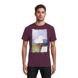 Wattvogel® Nordsee Möwe – Strandkorb Moment  - Heavy Cotton T-Shirt
