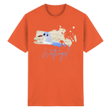 Wattvogel® – Nordsee Möwe im maritimen Kunst-Stil - Heavy Cotton T-Shirt