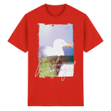 Wattvogel® Nordsee Möwe – Strandkorb Moment  - Heavy Cotton T-Shirt