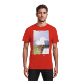 Wattvogel® Nordsee Möwe – Strandkorb Moment  - Heavy Cotton T-Shirt