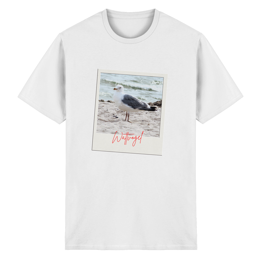 Wattvogel Foto Nordsee Möwe - Heavy Cotton T-Shirt