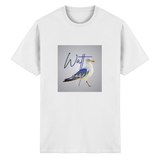 Wattvogel Motiv mit Nordsee Möwe  - Heavy Cotton T-Shirt