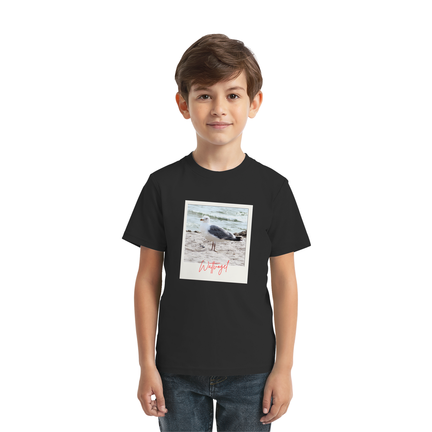 Wattvogel Foto Nordsee Möwe - Kids Premium Shirt