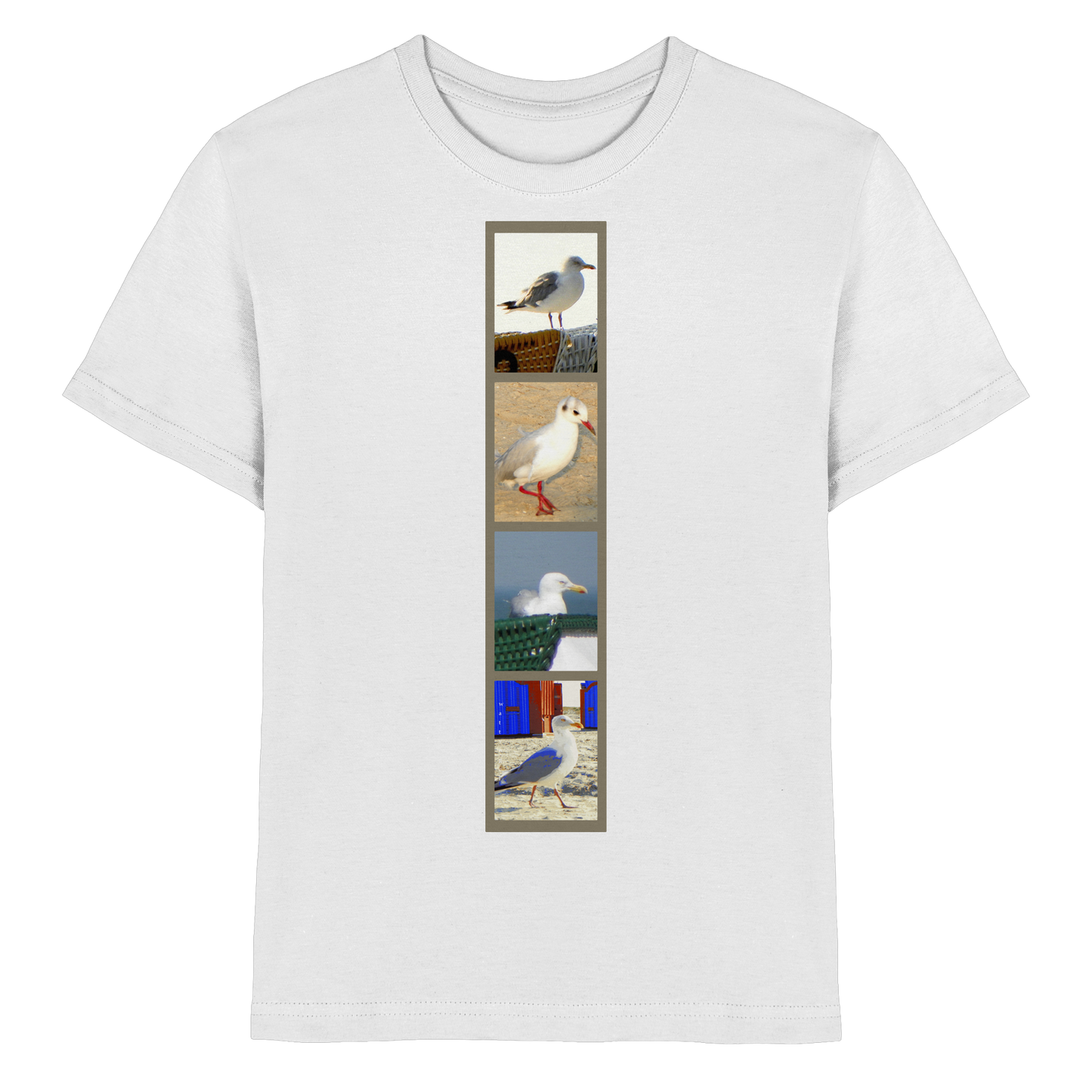 Wattvogel Nordsee Möwen Fotos  - Kids Premium Shirt