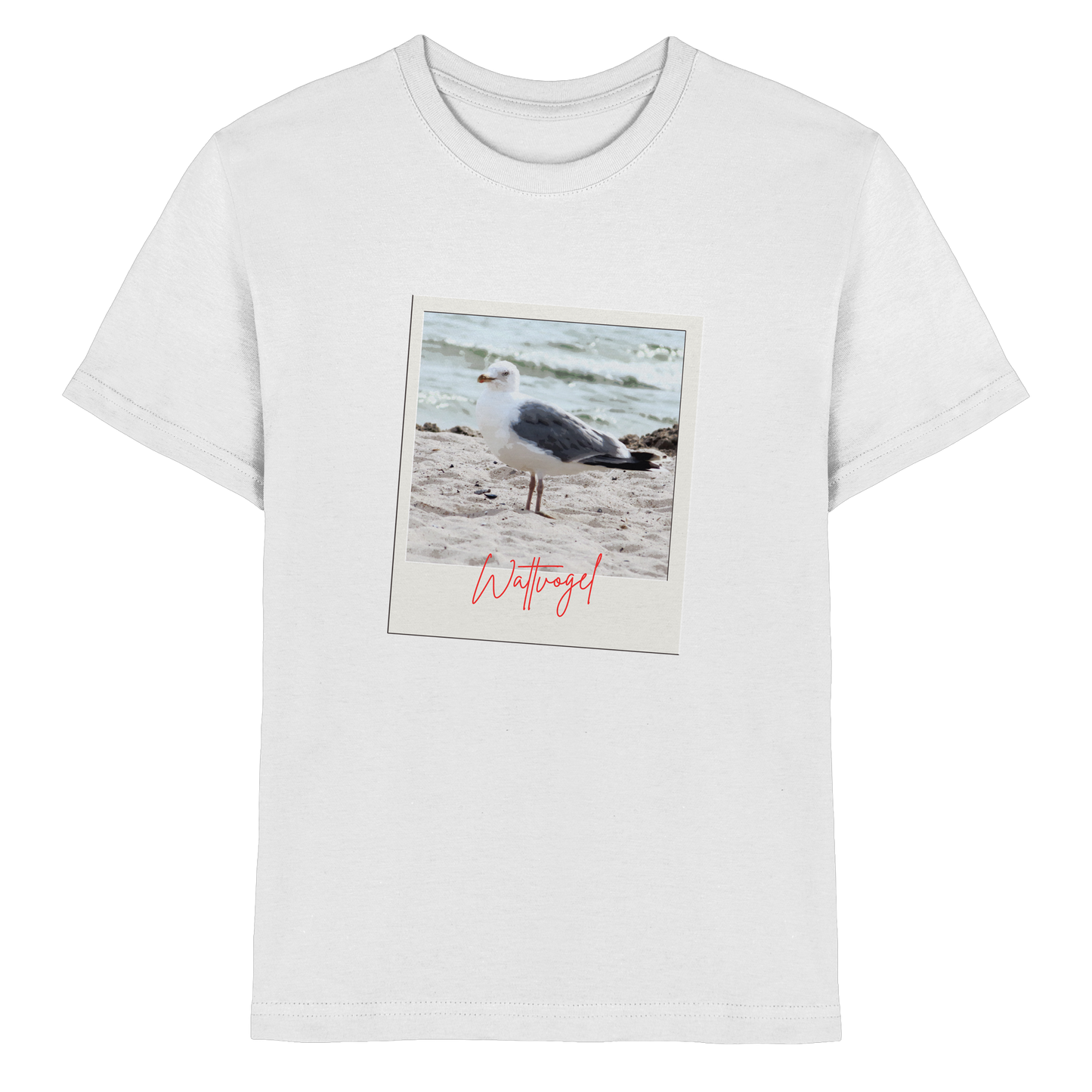 Wattvogel Foto Nordsee Möwe - Kids Premium Shirt