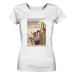 Ladies Organic Shirt mit Motiv "Im Strandkorb"