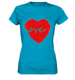 Herz Love  - Ladies Premium Shirt