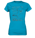 Zeichnung Möwe gezeichnet Jörg Langhans - Ladies Premium Shirt
