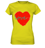 Herz Love  - Ladies Premium Shirt