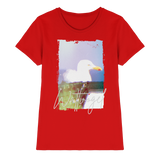 Wattvogel® Nordsee Möwe – Strandkorb Moment  - Ladies Premium Shirt