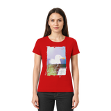 Wattvogel® Nordsee Möwe – Strandkorb Moment  - Ladies Premium Shirt