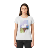 Wattvogel® Nordsee Möwe – Strandkorb Moment  - Ladies Premium Shirt