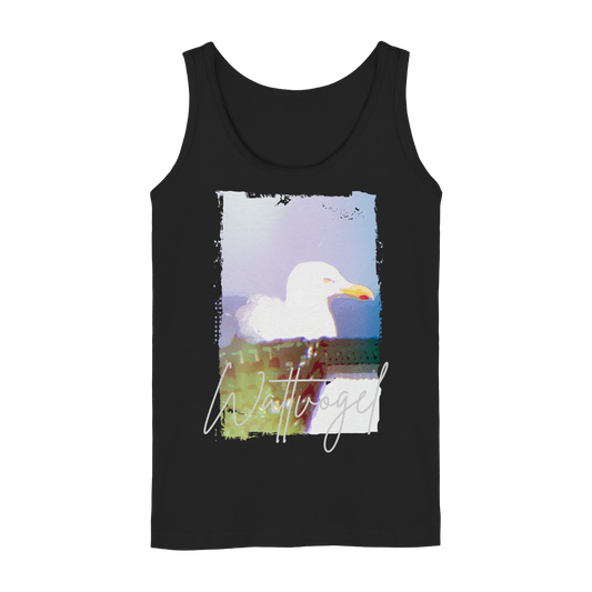 Wattvogel® Nordsee Möwe – Strandkorb Moment  - Ladies Tank-Top