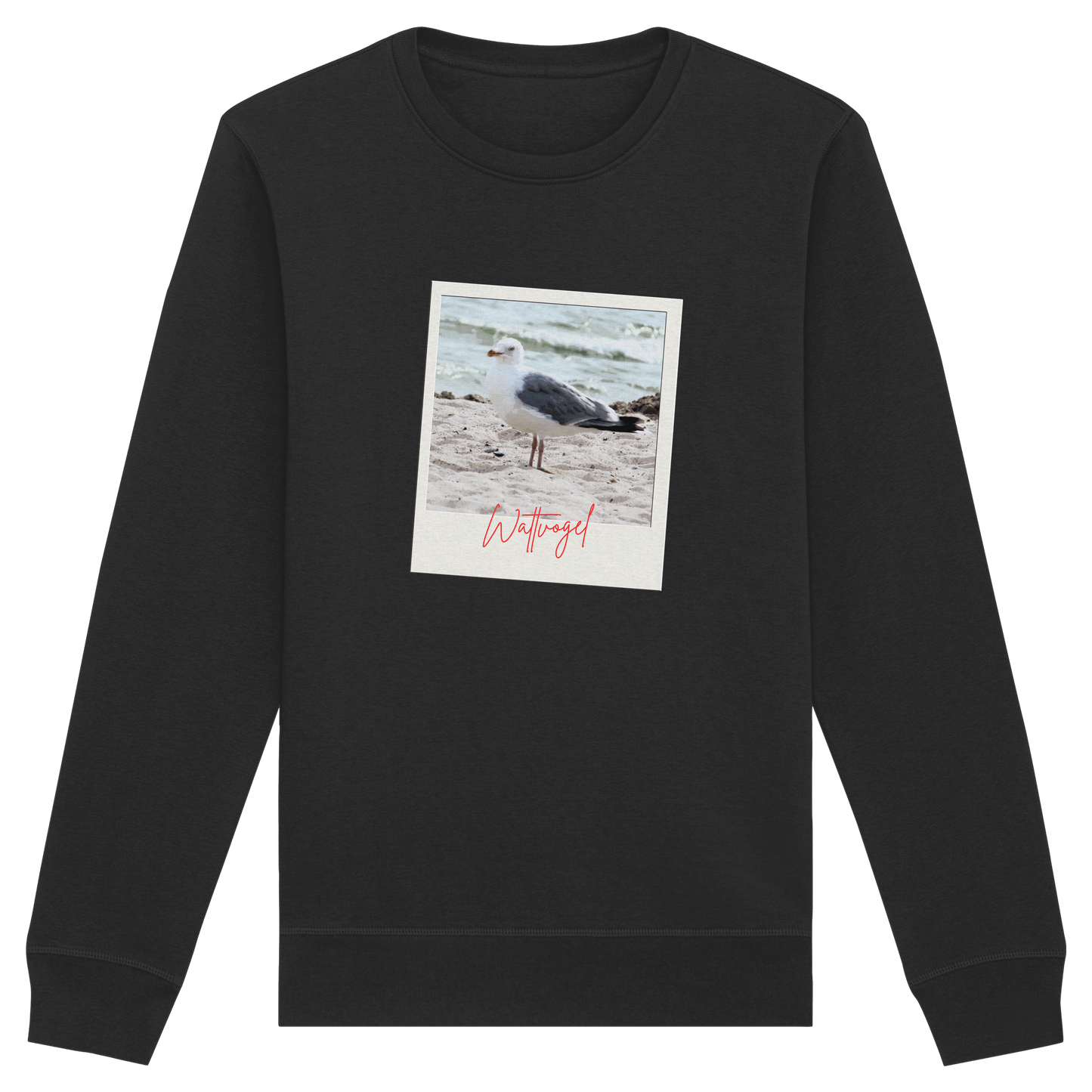 Wattvogel Foto Nordsee Möwe - Organic Basic Unisex Sweatshirt