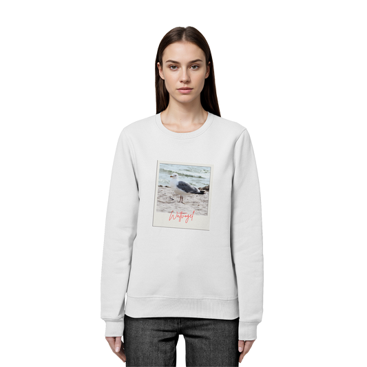 Wattvogel Foto Nordsee Möwe - Organic Basic Unisex Sweatshirt