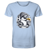 Coole Möwe mit Mütze und Sonnenbrille - Organic Shirt
