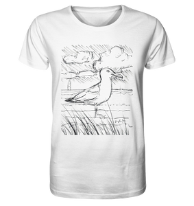 Zeichnung Möwe  - Organic Shirt