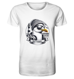 Coole Möwe mit Mütze und Sonnenbrille - Organic Shirt
