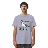 Coole Möwe mit Kaputze und Kopfhörer Wattvogel T-Shirt mit Möwe - Organic Shirt