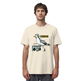 Coole Möwe mit Kaputze und Kopfhörer Wattvogel T-Shirt mit Möwe - Organic Shirt