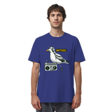 Coole Möwe mit Kaputze und Kopfhörer Wattvogel T-Shirt mit Möwe - Organic Shirt