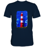 Herren T-Shirt Motiv Leuchtturm - Künstler Jörg Langhans