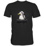 Schwimmende Möwe Wattvogel  - Premium Shirt
