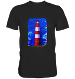 Herren T-Shirt Motiv Leuchtturm - Künstler Jörg Langhans