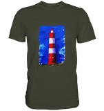 Herren T-Shirt Motiv Leuchtturm - Künstler Jörg Langhans