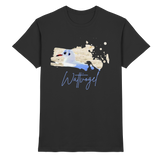 Wattvogel® – Nordsee Möwe im maritimen Kunst-Stil - Premium Shirt