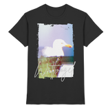 Wattvogel® Nordsee Möwe – Strandkorb Moment  - Premium Shirt