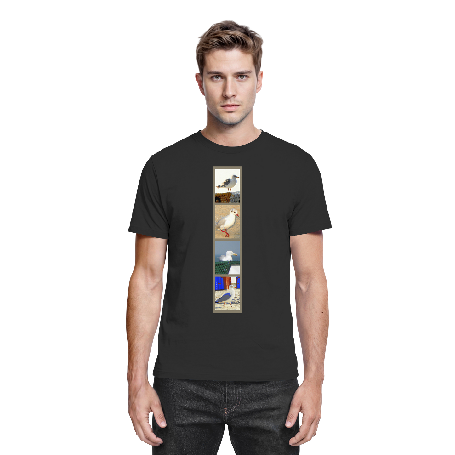 Wattvogel Nordsee Möwen Fotos  - Premium Shirt
