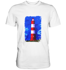 Herren T-Shirt Motiv Leuchtturm - Künstler Jörg Langhans