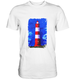 Herren T-Shirt Motiv Leuchtturm - Künstler Jörg Langhans