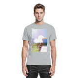 Wattvogel® Nordsee Möwe – Strandkorb Moment  - Premium Shirt