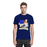 Wattvogel – Maritimes Design mit Möwe & Strandkorb – Nordsee Urlaub Geschenk – Hochwertiger Grafik-Print – Herren & Damen - Premium Shirt