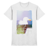 Wattvogel® Nordsee Möwe – Strandkorb Moment  - Premium Shirt