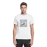 Wattvogel Motiv mit Nordsee Möwe  - Premium Shirt