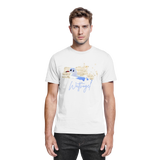 Wattvogel® – Nordsee Möwe im maritimen Kunst-Stil - Premium Shirt