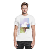 Wattvogel® Nordsee Möwe – Strandkorb Moment  - Premium Shirt